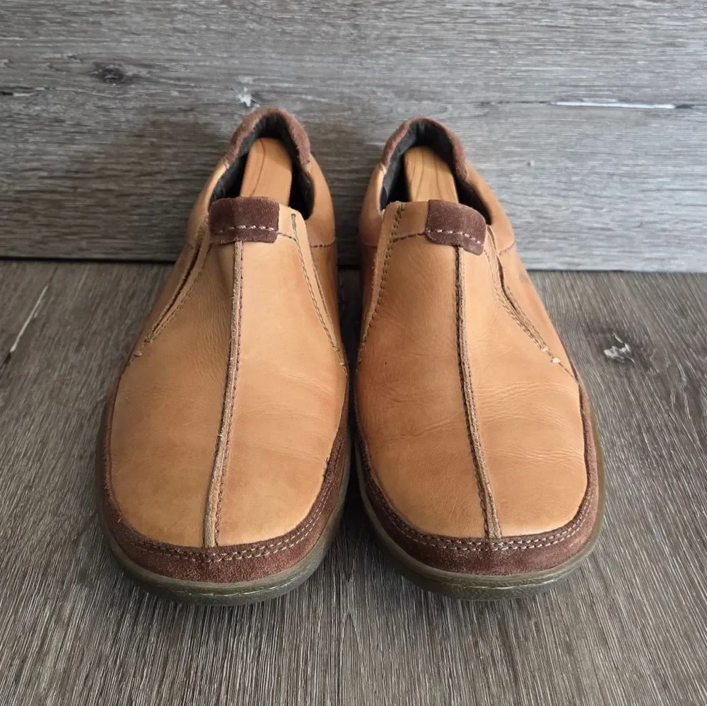 PIKOLINOS Roble Brown Two Tone Leather Upper Rubber Sole Shoe Size 42